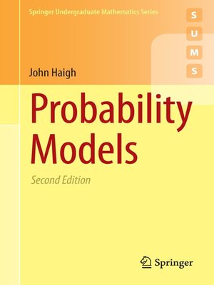 cover image of Probability Models